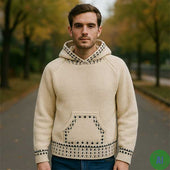 14D Hooded Jacquard Sweater Range - 100% Aran