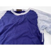 Ball Tee - Blue/White