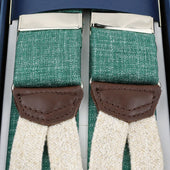 Bamboo Braces Sea Green