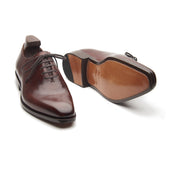Romanoff Whole Cut Oxford Cocoa Brown Hand Welted Classics Collection