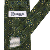 Printed Grossa Grenadine Silk Tie Hand Rolled