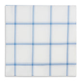 Colony Grid Check Hand Rolled Handkerchief