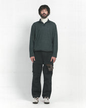 Functional Relaxed Polo Shirt Green
