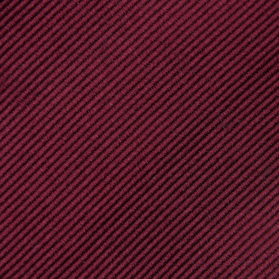 Plain Repp Bespoke Silk Tie