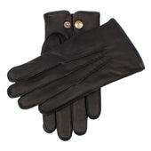 Men's Heritage Three-Point Cashmere-Lined Deerskin Leather Gloves
