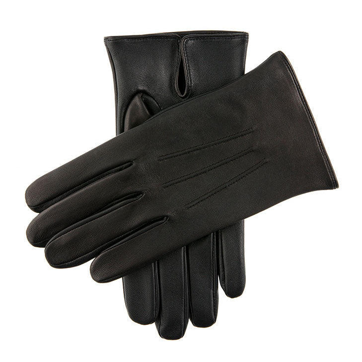 Men S Heritage Touchscreen Three Point Leather Gloves