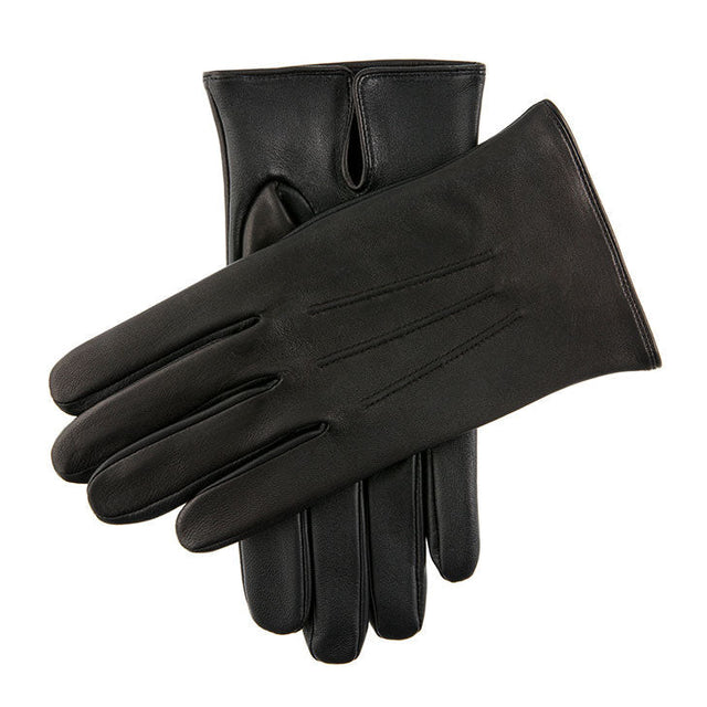 Men's Heritage Touchscreen Three-Point Leather Gloves