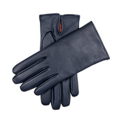 Men S Heritage Touchscreen Cashmere Lined Leather Gloves
