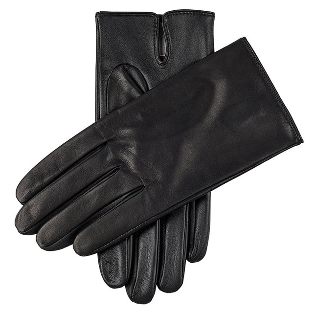 Men's Heritage Touchscreen Cashmere-Lined Leather Gloves