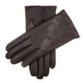 Men S Heritage Touchscreen Silk Lined Leather Gloves