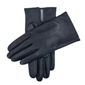 Men’s Heritage Touchscreen Silk-Lined Leather Gloves
