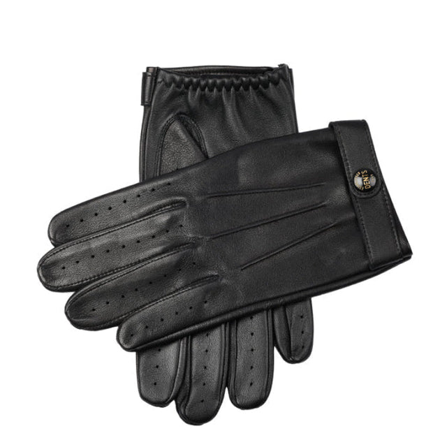 Men’s Heritage Touchscreen Three-Point Leather Driving Gloves