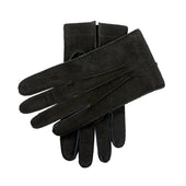 Men S Heritage Handsewn Three Point Cashmere Lined Buckskin Leather Gloves