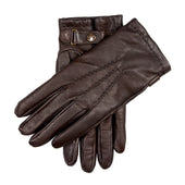 Men S Heritage Three Point Cashmere Lined Leather Gloves