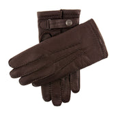 Men S Heritage Handsewn Three Point Cashmere Lined Deerskin Leather Gloves