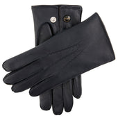 Men S Heritage Three Point Fur Lined Leather Gloves