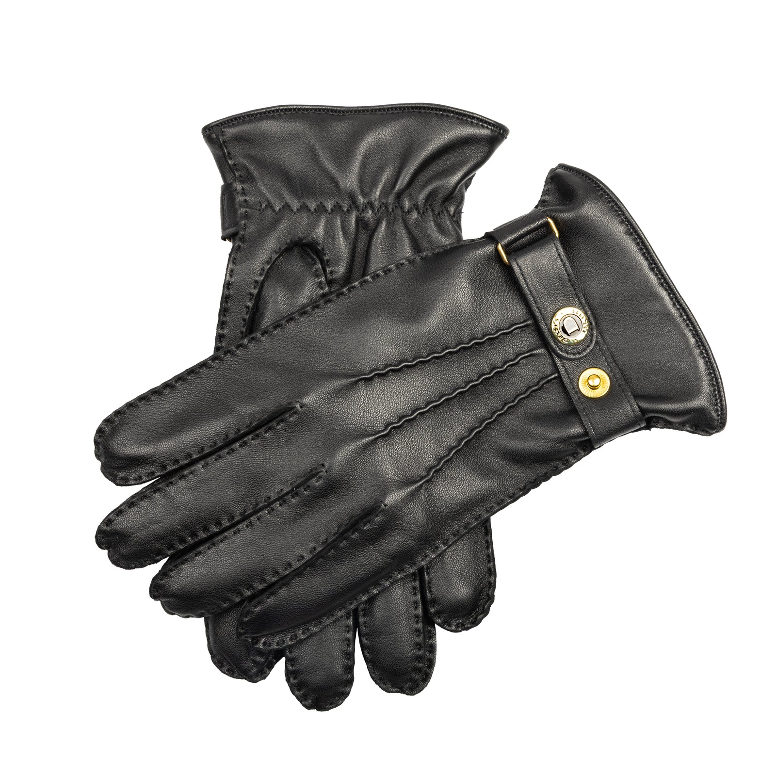Men S Heritage Touchscreen Handsewn Three Point Camel Hair Lined Leather Gloves