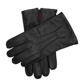 Men’s Heritage Touchscreen Handsewn Three-Point Wool-Lined Leather Gloves