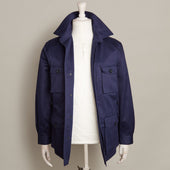 Six Pocket Lightweight Cotton Travel Jacket In