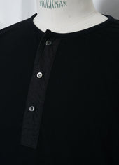 JONAS 150-15-2 | Long Sleeved Henley | Black