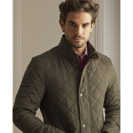 Kells Jacket in Olive | Men's Quilted Jacket |