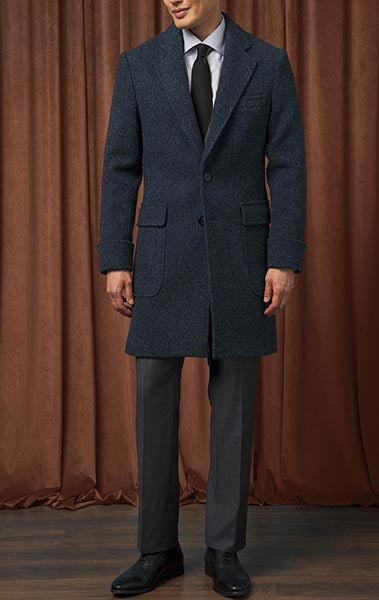 Herringbone Overcoat Final Sale