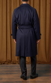 Double Breasted Belted Overcoat Final Sale