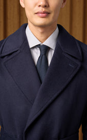 Double Breasted Belted Overcoat Final Sale