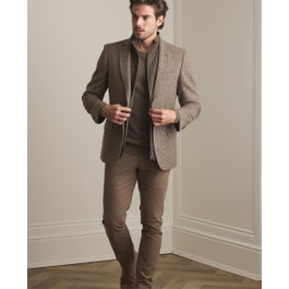The Callan men's cotton chino in Tan | Men's Trousers | Magee 1866
