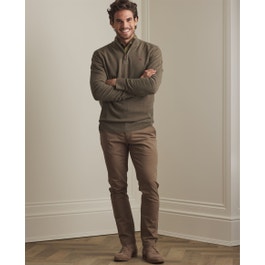 Dungloe Chino in Tan | Men's Chinos Magee 1866