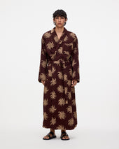 Mocha Ember Longo Robe