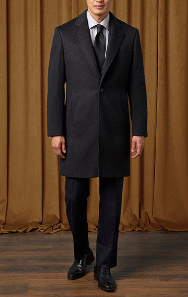 Charcoal Overcoat - Final Sale