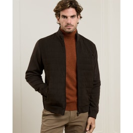 Shannon Rib Jacket in Chocolate Brown | Men's Quilted Jacket | Magee 1866