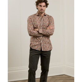 Dunross Shirt in Liberty "Nell Annie and May" Print | Men's Shirts |