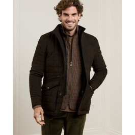 Glenveigh Quilted Jacket in Brown | Mens Jackets | Magee 1866