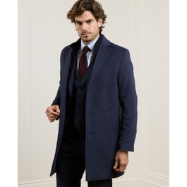 Cork Zip Out Coat in Navy Magee 1866