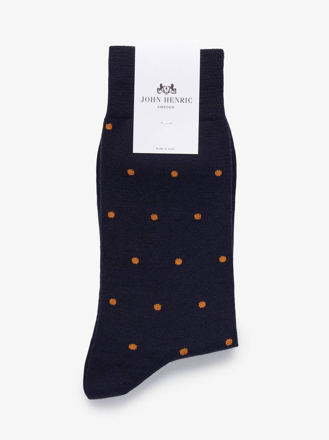 Blue & Orange Socks