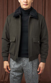 Dark Green G1 Flight Jacket Final Sale