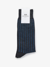 Grey & Blue Socks