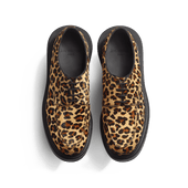 Golf Derby J.M. Weston x sacai [Calfskin with Leopard pattern]