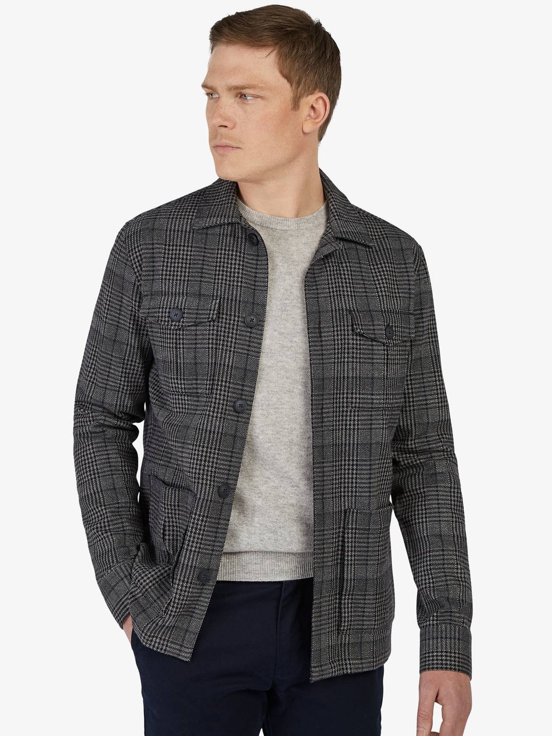 Grey Overshirt