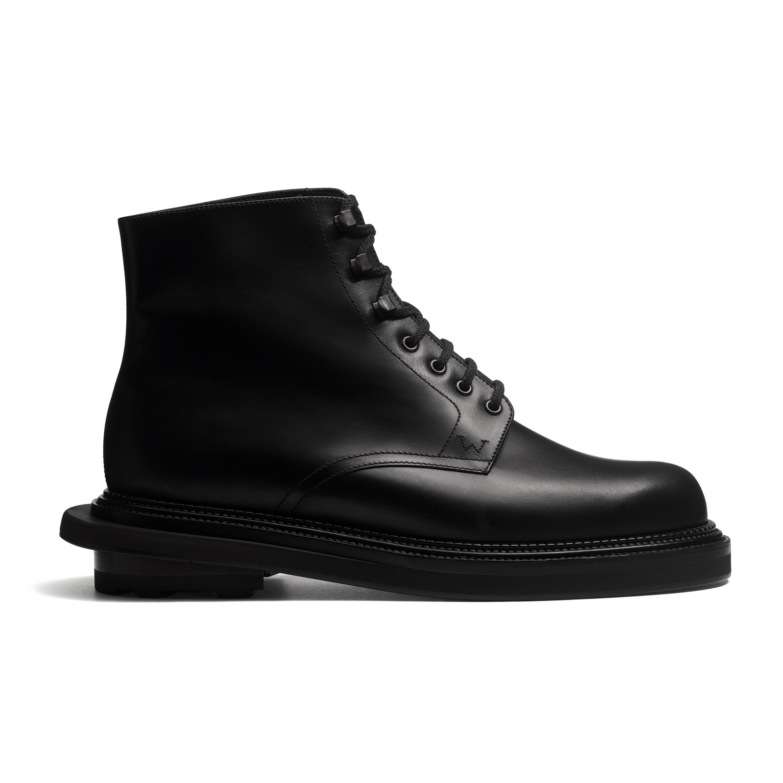 Worker Boot J.M. Weston x sacai [Black calfskin]