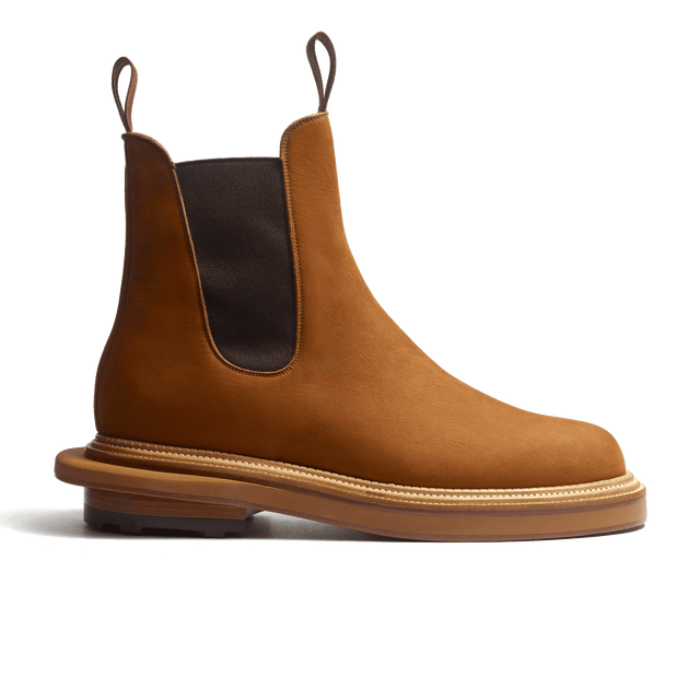 Chelsea Boot J.M. Weston x sacai [nubuck beachnut]