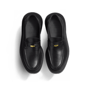 Loafer J.M. Weston x sacai [Black soft calf leather]