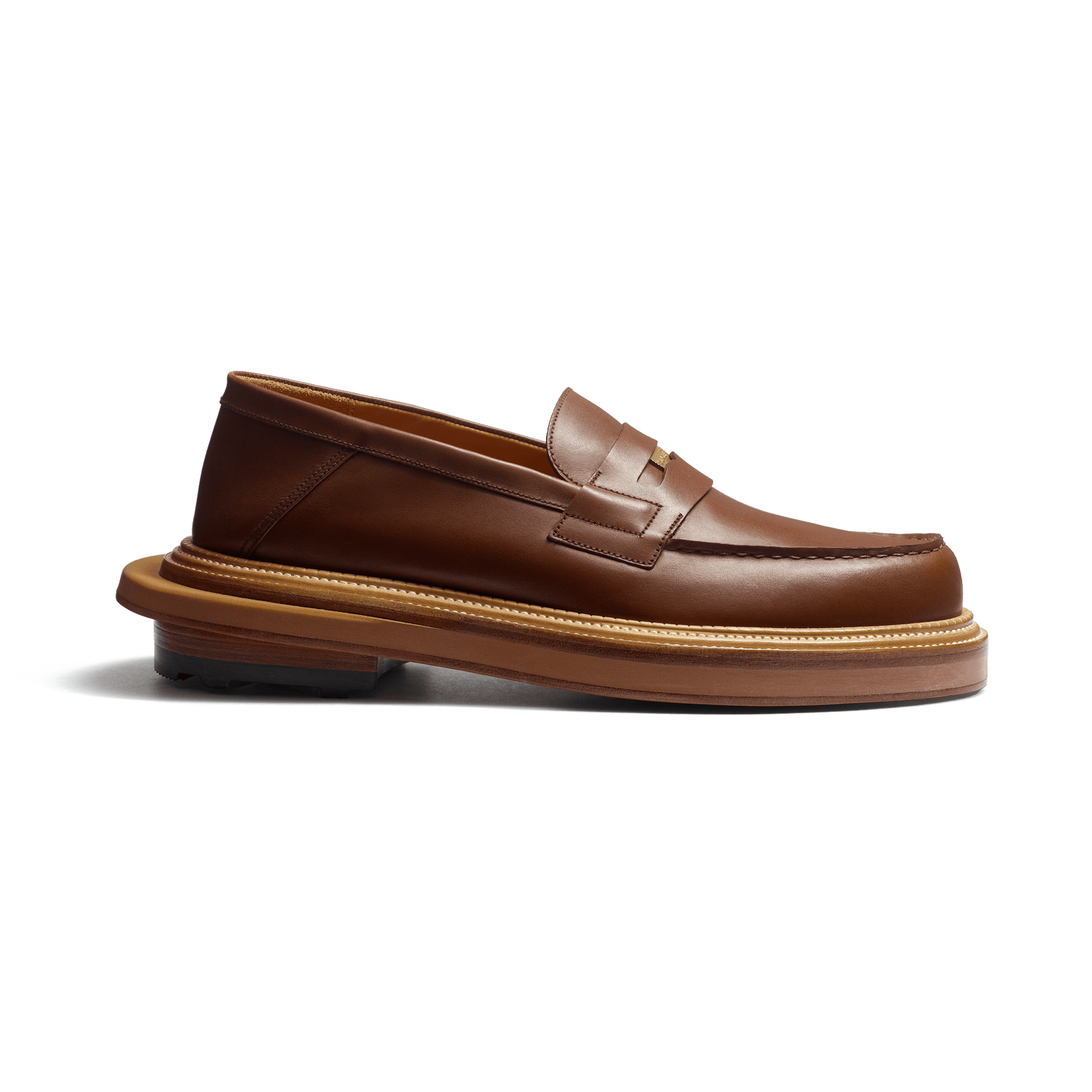Mule Loafer J.M. Weston x sacai [Tan soft calf leather]