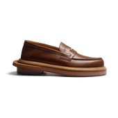 Mule Loafer J.M. Weston x sacai [Tan soft calf leather]