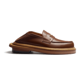 Mule Loafer J.M. Weston x sacai [Tan soft calf leather]