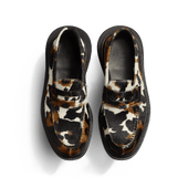 Mule Loafer J.M. Weston x sacai [Hairy calfskin with cow pattern]