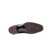 Elegant Straight Cap Toe Oxford With Second Brogued Topline