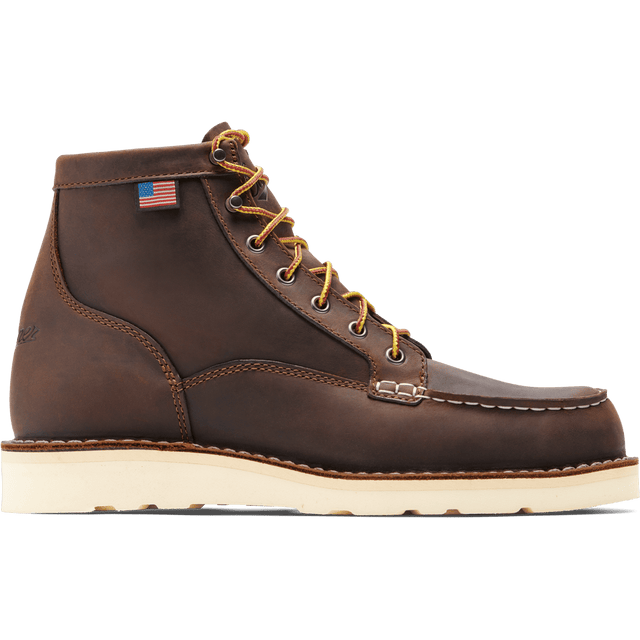 Bull Run Moc Toe 6" Brown